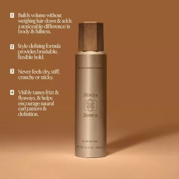 Blake Brown Glam Mousse Blackcurrant Vanille NEW - Picture 5 of 7